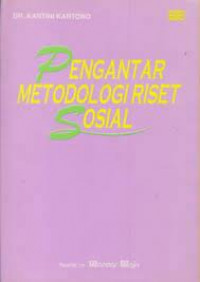 Image of Pengantar metodologi riset sosial