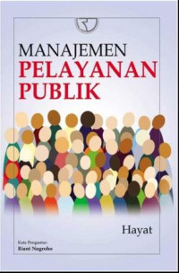 Image of Manajemen pelayanan publik