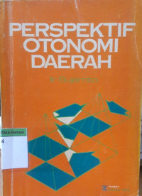 Image of Perspektif Otonomi Daerah