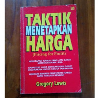 Image of Taktik menetapkan harga