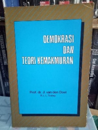 Image of Demokrasi dan teori kemakmuran