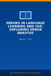 Image of Errors in language learning and use: exploring error analysis