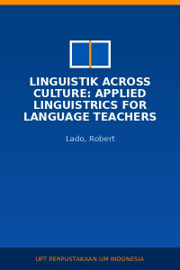 Image of Linguistik across culture: applied linguistrics for language teachers