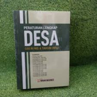 Image of Peraturan Lengkap Desa