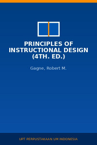 Image of Principles of instructional design (4th. Ed.)