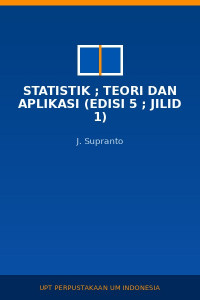 Image of Statistik ; Teori dan Aplikasi (Edisi 5 ; Jilid 1)