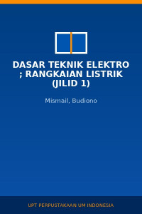 Image of Dasar Teknik Elektro ; Rangkaian Listrik (Jilid 1)