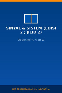 Image of Sinyal & Sistem (Edisi 2 ; Jilid 2)