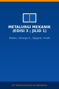 Image of Metalurgi Mekanik (Edisi 3 ; Jilid 1)