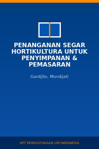 Image of Penanganan Segar Hortikultura untuk Penyimpanan & Pemasaran