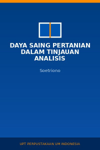 Image of Daya saing pertanian dalam tinjauan analisis