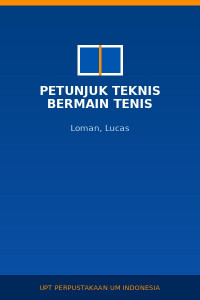 Image of Petunjuk teknis bermain tenis