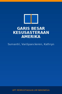 Image of Garis Besar Kesusasteraan Amerika