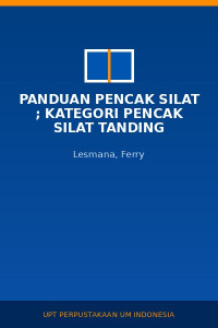 Image of Panduan Pencak Silat ; Kategori Pencak Silat Tanding