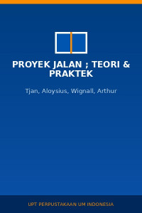 Image of Proyek Jalan ; Teori & Praktek