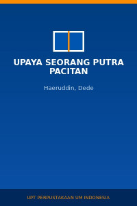 Image of Upaya Seorang Putra Pacitan