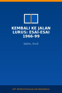 Image of Kembali ke jalan lurus: esai-esai 1966-99