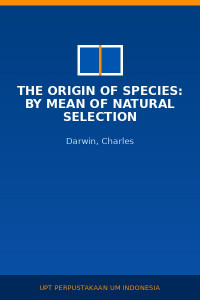Image of The origin of species: by mean of natural selection
