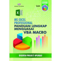 Image of Ms excel professional: Panduan lengkap menguasai VBA Macro