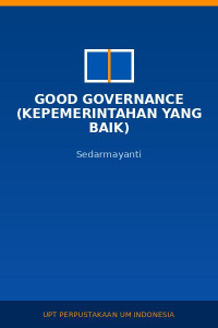 Image of Good Governance (kepemerintahan yang baik)