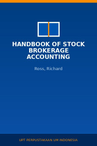 Image of Handbook of Stock Brokerage Accounting