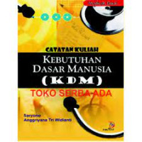 Image of Catatan kuliah kebutuhan dasar manusia (KDM)