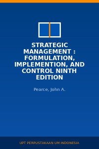 Image of Strategic Management : Formulation, Implemention, And Control ninth Edition