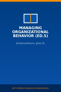 Image of Managing Organizational Behavior (Ed.5)