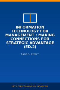 Image of Information Technology For Management : Making Connections For Strategic Advantage (Ed.2)