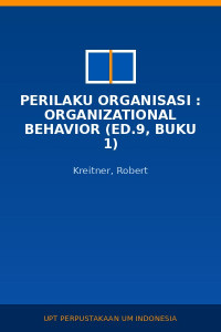 Image of Perilaku Organisasi : Organizational Behavior (Ed.9, Buku 1)