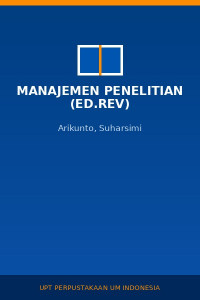 Image of Manajemen Penelitian (Ed.Rev)