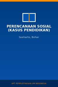 Image of Perencanaan Sosial (Kasus Pendidikan)
