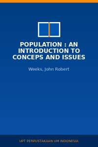 Image of Population : An Introduction To Conceps And Issues