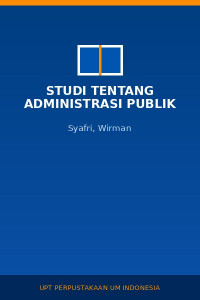 Image of Studi Tentang Administrasi Publik