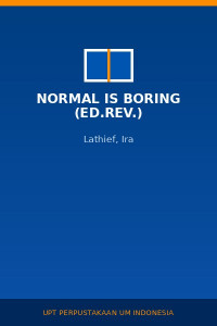 Image of Normal Is Boring (Ed.Rev.)