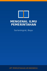 Image of Mengenal Ilmu Pemerintahan