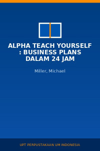 Image of Alpha Teach Yourself : Business Plans Dalam 24 Jam