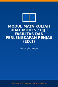 Image of Modul Mata Kuliah Dual Modes / PJJ : Fasilitas Dan Perlengkapan Penjas (Ed.1)