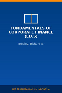 Image of Fundamentals Of Corporate Finance (Ed.5)