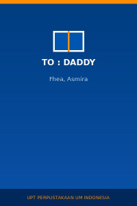 Image of To : Daddy