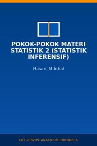 Image of Pokok-Pokok Materi Statistik 2 (Statistik Inferensif)