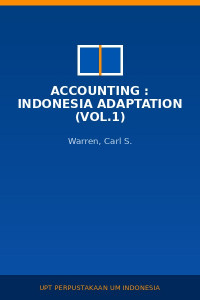 Image of Accounting : Indonesia Adaptation (Vol.1)