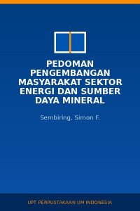 Image of Pedoman Pengembangan Masyarakat Sektor Energi Dan Sumber Daya Mineral