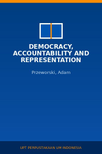 Image of Democracy, Accountability And Representation