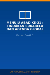 Image of Menuju Abad Ke-21 : Tindakan Sukarela Dan Agenda Global