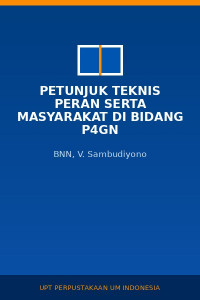 Image of Petunjuk teknis peran serta masyarakat di bidang P4GN