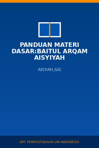 Image of Panduan materi dasar:baitul arqam aisyiyah