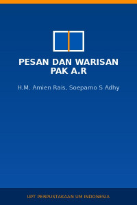 Image of Pesan dan warisan pak A.R