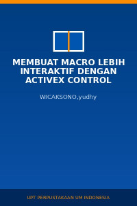 Image of Membuat Macro Lebih Interaktif dengan Activex Control