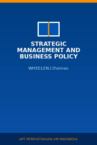 Image of STRATEGIC MANAGEMENT AND BUSINESS POLICY